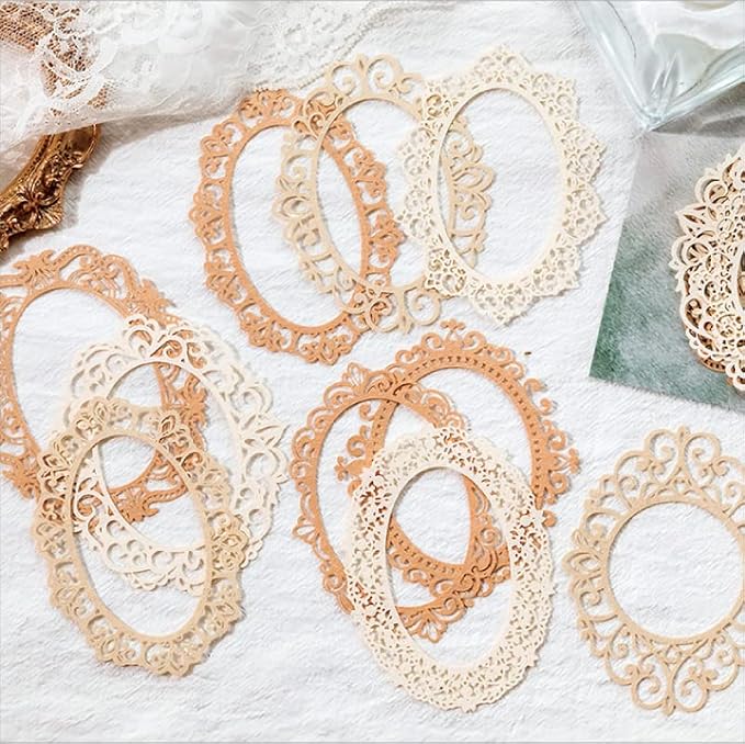 Vintage Scrapbook Paper Lace Cutouts - Image 5