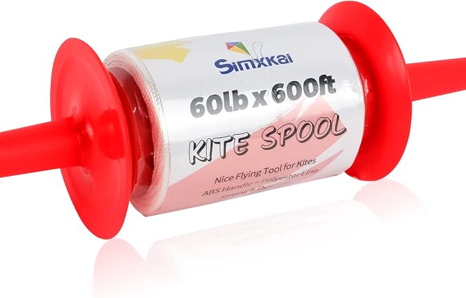 Simxkai Kite Spool, Reel Winder, Grip String Handle, 600 feet Twisted Line - Image 7