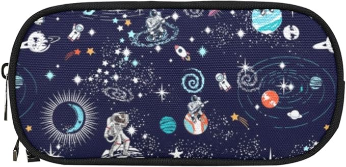 ANANGTEE Space Astronauts Music Pencil Pouch Case - Image 6
