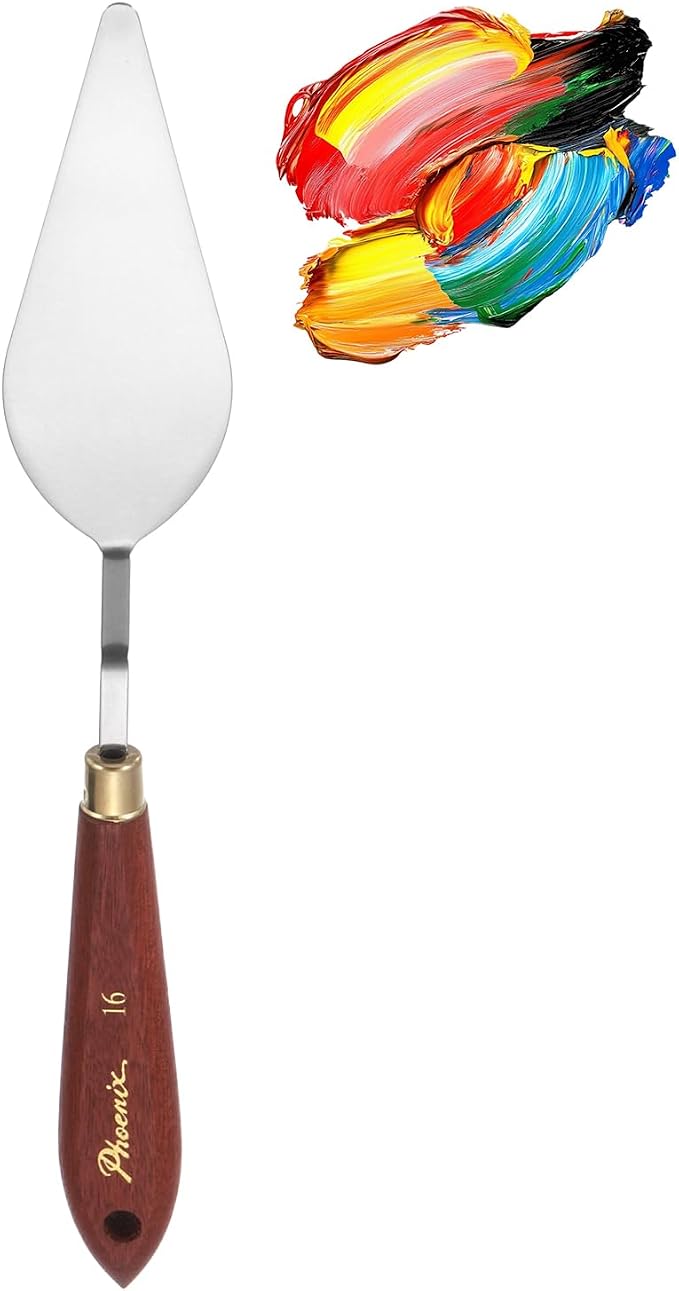 MECCANIXITY Pack of 1 Palette Knife No.16, 9.4" Long Palette Knives by MECCANIXITY