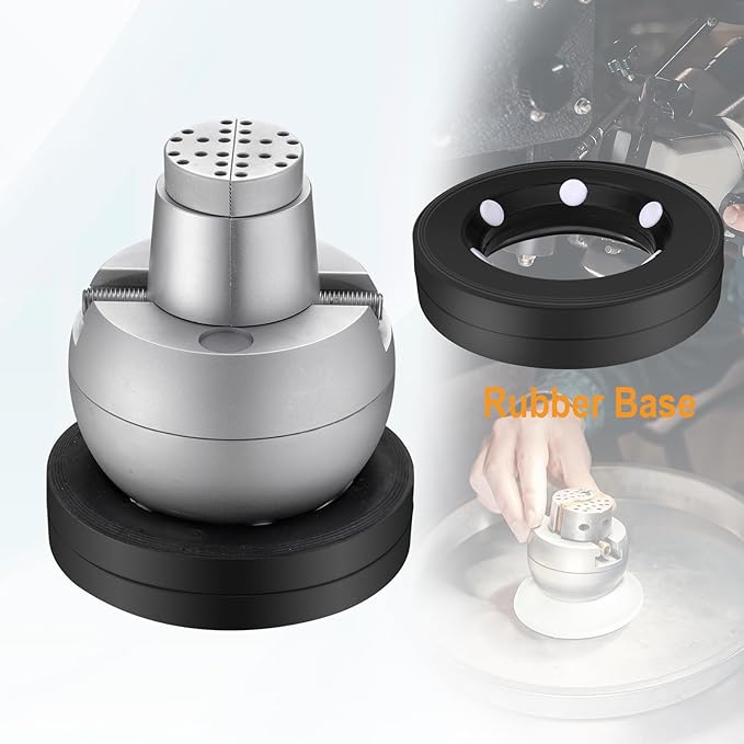 DZQ Ball Vise 5" Engraving Setting Tool 360°Rotation Professional Ball Vise 36PCS Attachment Jewelry Engraving Block Tools Standard Block