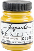 Jacquard Textile Color Yellow Ochre by Jacquard