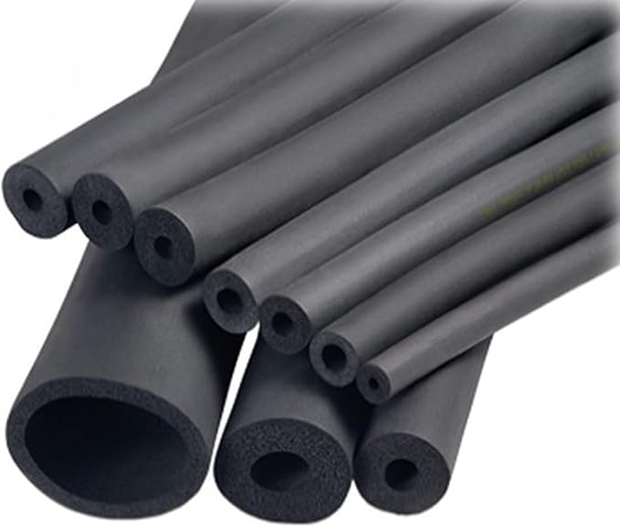 Foam Pipe Insulation - Pipe Insulation Foam Tube 1.7/1.8m (5.6/5.9ft) Long, Inner Diameter 25/50/90mm (1"/ 2"/3-5/9") ID, Suitable for Insulating Air Conditioning Water Pipes(1-1/4"*0.79"-5.9Ft)