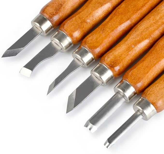 TIMESETL 17Pack Small Wood Carving Set - Image 6