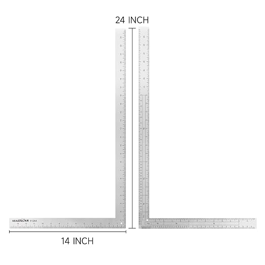KEARING 24"x14" L-Square Ruler - Image 2