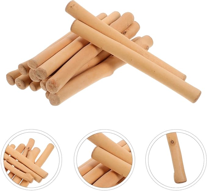 EXCEART Natural Drift Wood Pieces 12Pcs - Image 6