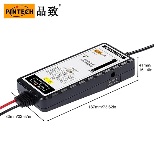 PINTECH Oscilloscope Probe 7000V, 100MHz High Voltage Differential Probe kit 3.5ns Rise Time 100X/1000X Attenuation Rate, PT-670