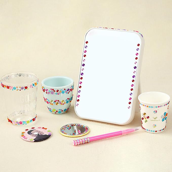 3120pcs 6mm Gradient Self-Adhesive Gem Stickers Bling Stickers - Image 3