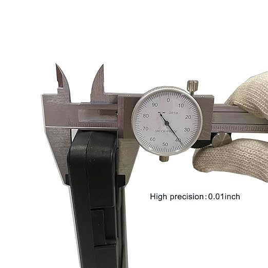 6 Inch Dial Caliper, MFQNENLK 4-Way Measurement Calipers, 0.001 Accuracy Imperial Shockproof Measuring Tool with Plastic Case (Dial Caliper 0-6" Range)
