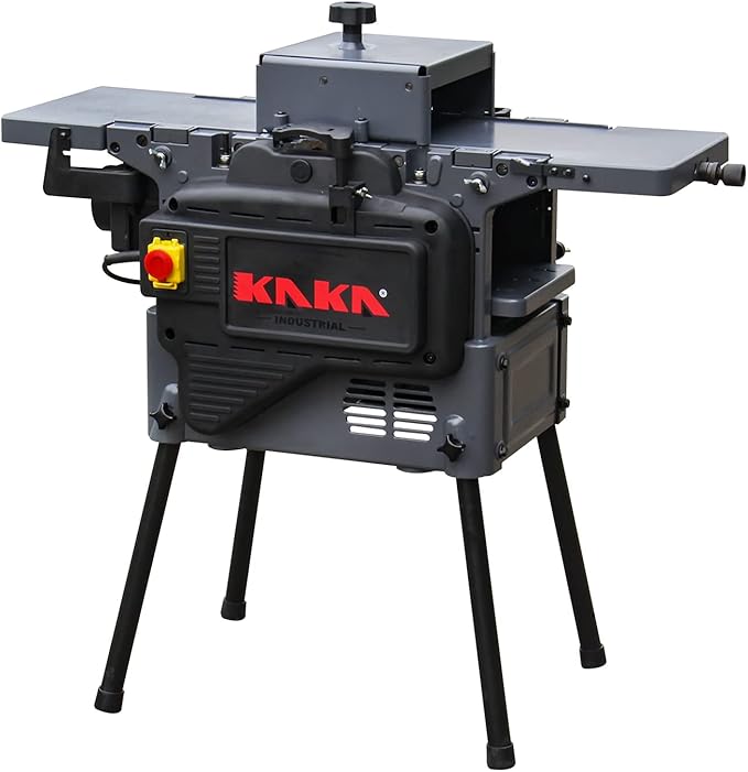 KAKA INDUSTRIAL WM-3020, Multifunctional Woodworking Machine, Planer, Thicknesser, Cutter & Drill, Multifunctional, 220V-60HZ-1PH