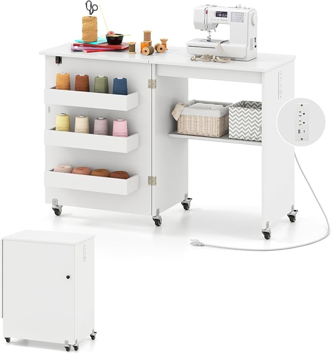 Giantex Folding Sewing Table by Giantex