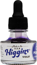 Higgins Violet Pigmented Drawing Ink by Higgins