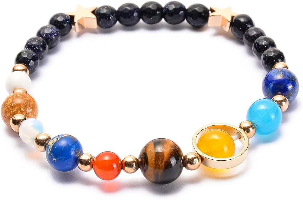 Solar System Galaxy Bracelet by GelConnie
