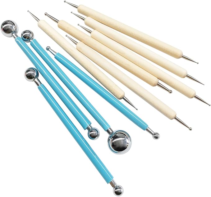 10Pcs Dotting Tools, Ball End Dot Art Tools - Image 2