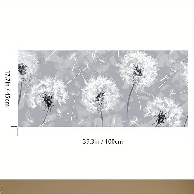 IVN Privacy Window Film Stained Glass Style 39.3x17.7 Inch Static Cling - Image 3