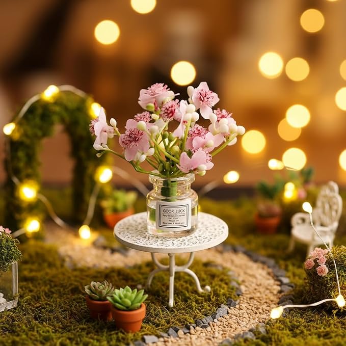 Miniature Flowers in Vase Set - Image 9