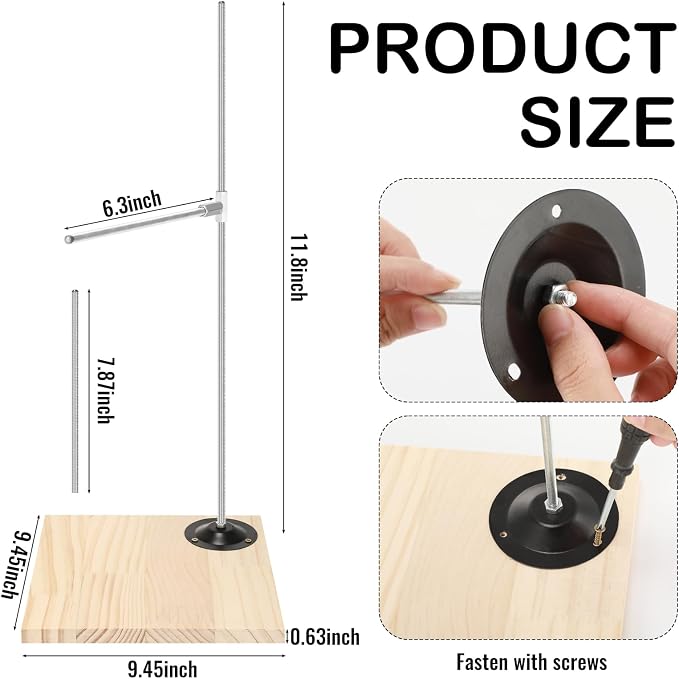 Geelin Clay Sculpture Fixed Bracket Fixation Stand Clay Modeling Support Frame - Image 2