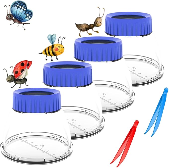 5X Magnifier Bug Viewer, Bugs Habitat Magnifying Bug Jar by RORANIC-DeliveringHappiness