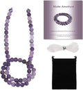 6mm Matte Amethyst Bead, 15-Inch Matte Round Loose Stone Beads by THRELE