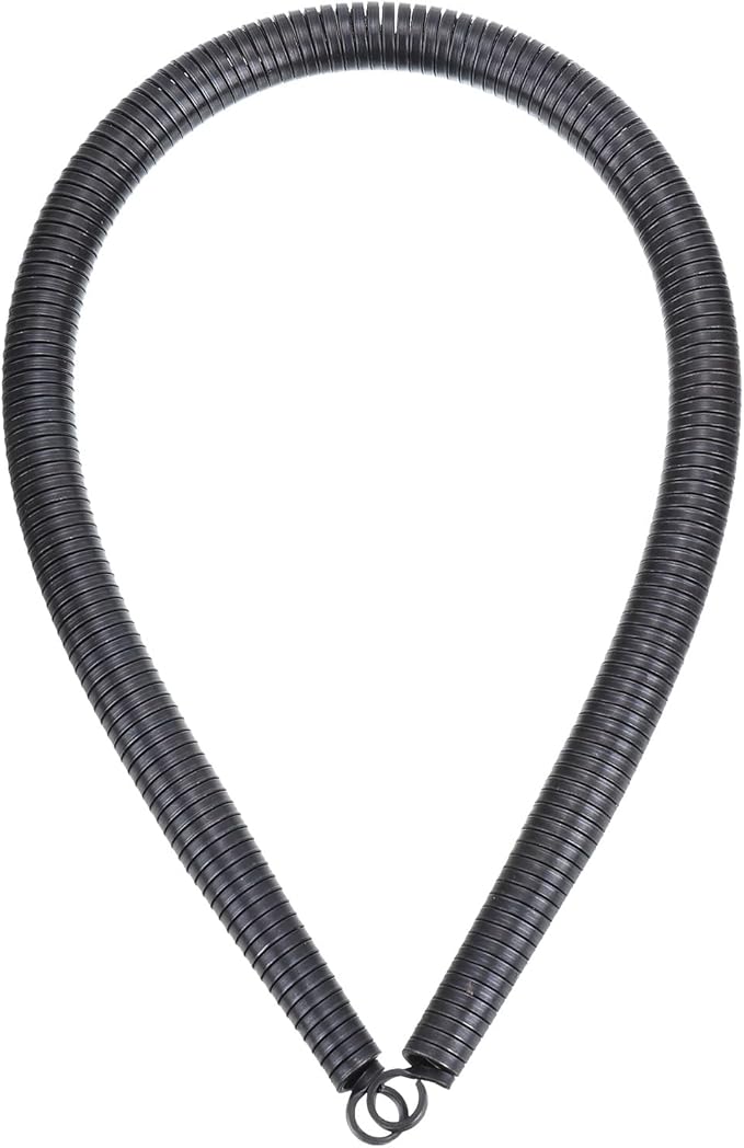 MECCANIXITY Spring Tube Bender OD 14.5mm/0.57" Steel Spring Pipe Bending Tubes 500mm/19.69" Long for 1/2" PVC Pipe(ID 16mm) in Home Renovations, Electrician Wiring Bending(insert-pipe use)