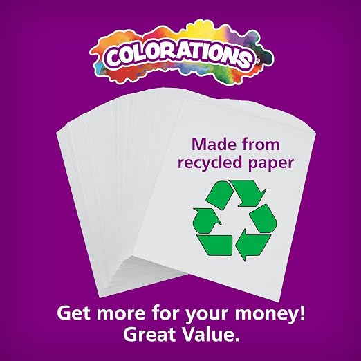 Colorations Off-White Lightweight Construction Paper, 500 Sheets - Image 2