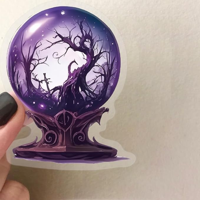 50-Piece Mystical Witchy Fantasy Aesthetic Sticker – Magical Witchcraft Stickers - Image 3