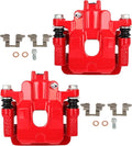 cciyu Rear Left & Right Brake Calipers Assembly w/Bracket 19B2675 19B2674 2001 2002 2003 2004 2005 2006 For Acura For MDX,2003 2004 2005 2006 2007 2008 For Honda For Pilot