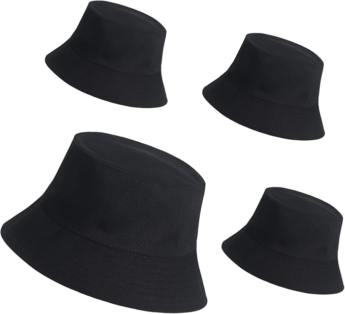 Bucket Hats Bulk Solid Color DIY Blank Hat Bucket Hats by DASSNANE