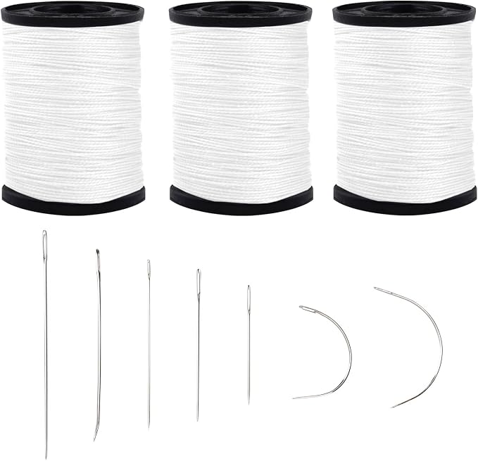 Topus Extra Strong Upholstery Repair Sewing Thread Kit and Heavy Duty Household by Topus