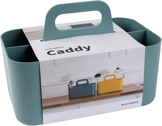 BLUE GINKGO Stackable Organizer Caddy, Made in Korea | Portable. Adjustable. by BLUEGINKGO