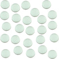LITKO 18mm Game Tokens | Bingo, Board & Card Counters | Set of 25 | White | 3mm by LITKO