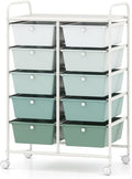 BECOMFORT 10-Drawer Rolling Cart by BECOMFORT