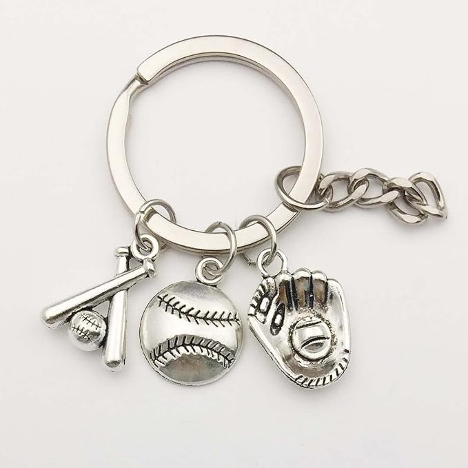 Youdiyla 60pcs Baseball Theme Charms Collection - Image 7