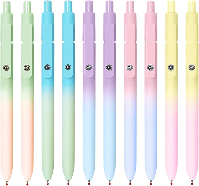 UIXJODO Gel Pens, 0.7mm Medium Point Smooth Writing Pens by UIXJODO