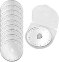 10 Pack Rotary Cutter Blades 45mm by Qivorimith