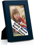 RPJC 4x6 inch Picture Frame Made of Solid Wood High Definition Glass by RPJC