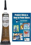 Glass Paint Outliner Gold Leading: Permanent Bake Bonding Technology, Create by DIYGateway