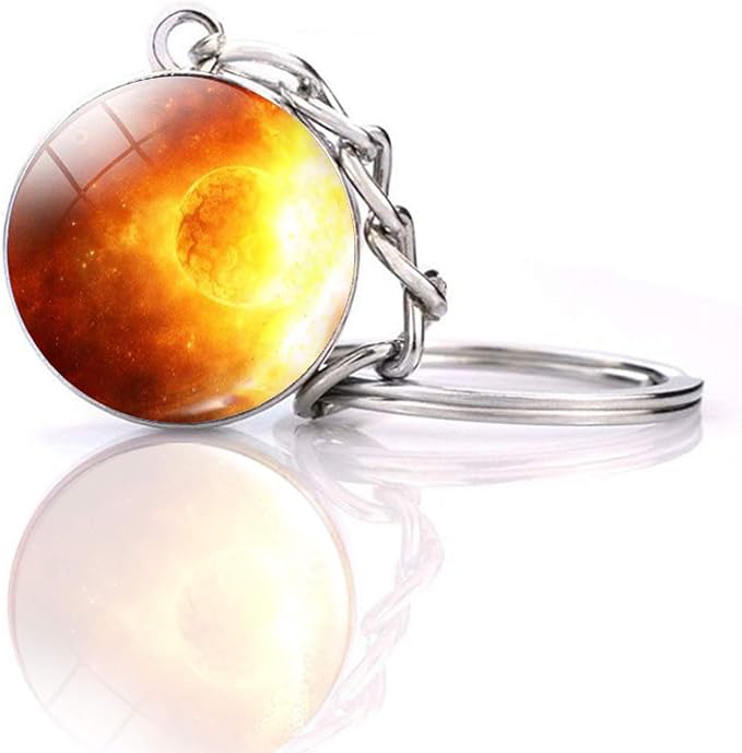 JWPavilion Solar System Planet keychain Accessories Pendant Glow In The Dark by JWPavilion