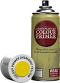The Army Painter Colour Primer Daemonic Yellow, 400 mL Acrylic Spray Primer by TheArmyPainter