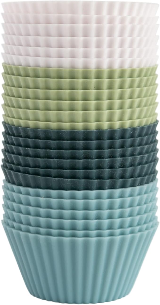 The Silicone Kitchen Reusable Silicone Baking Cup Silicone Muffin Liners by TheSiliconeKitchen