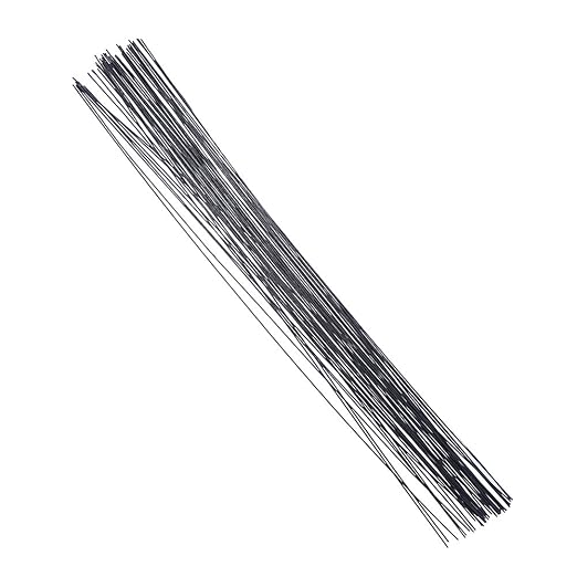 Decora 20 Gauge Black Floral Wire 16 inch, 50/Package by DECORA