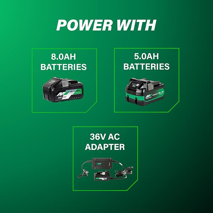 Metabo HPT 36V MultiVolt Cordless Brushless 3" x 21" Belt Sander, Power Sander Kit, Variable Speed, Auto Mode, Compatible with 18V/36V Metabo HPT Battery or AC Adapter, Tool Body Only, SB3608DAQ4