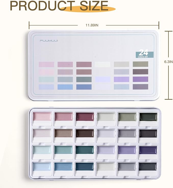 Fuumuui Watercolor Paint Set - Image 7