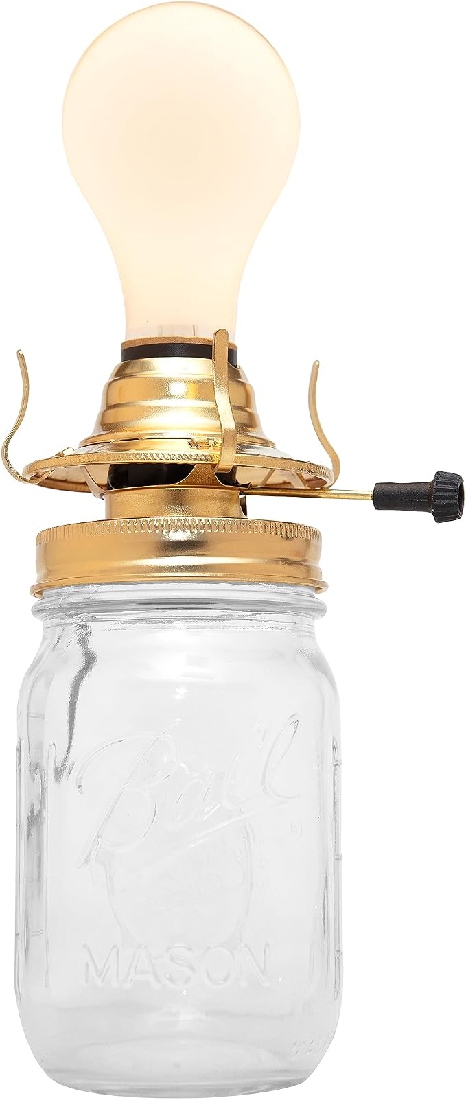 Creative Hobbies® M999EM Mason Jar Electric Oil Lamp Burner DIY Conversion Kit - Image 4