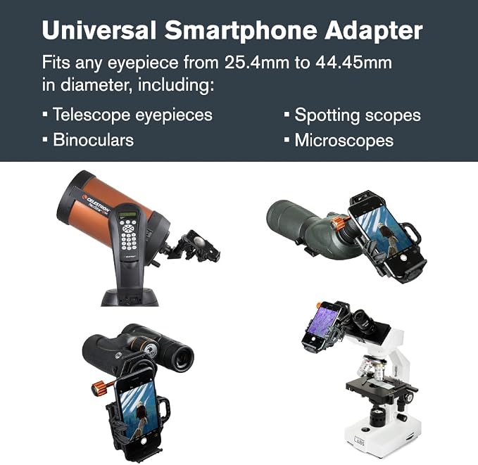 Celestron – NexGO DX – Universal Smartphone Adapter - Image 2