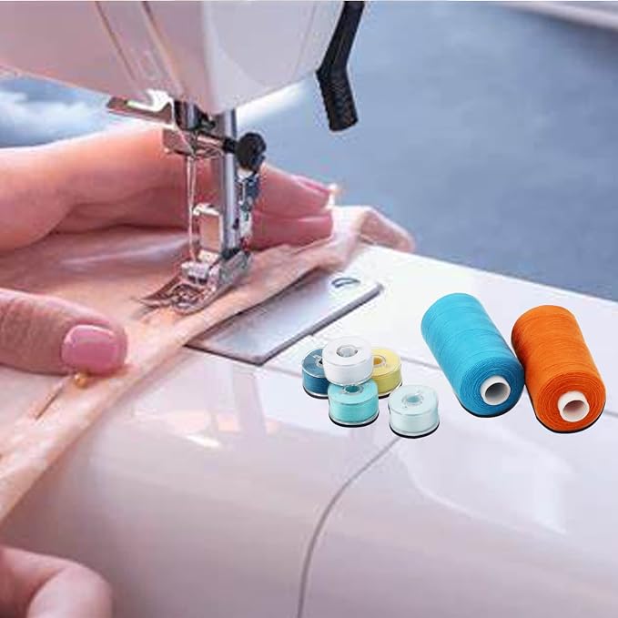 72Pcs Bobbins Sewing Threads Kit 36 Colors 500 Yards Sewing Polyester Thread - Image 7