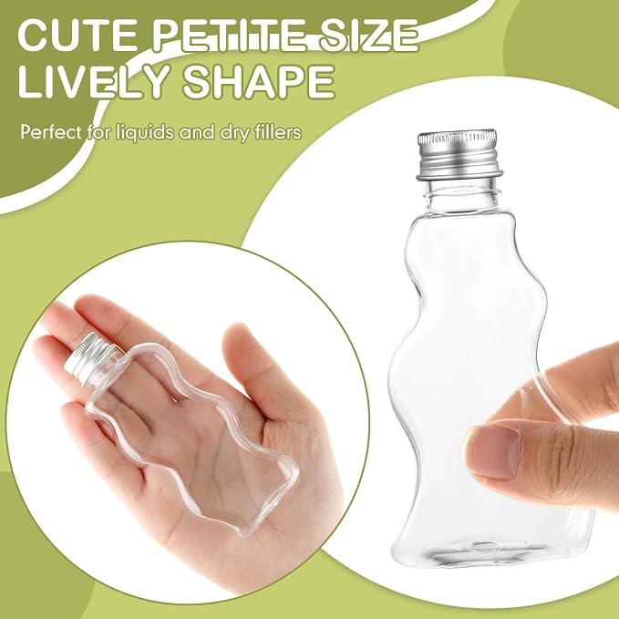Yaomiao 30 Packs 2.5 oz Plastic Sand Art Bottles - Image 3