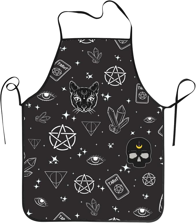 Apron Cooking Chef Work Shop Women Men Baking Decorations Painting Bbq Grilling by Unknown