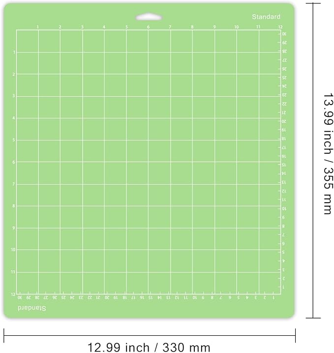 Gwybkq Standardgrip Cutting Mat 12x12 in, 3 Pack Adhesive Sticky Green Mats | - Image 4