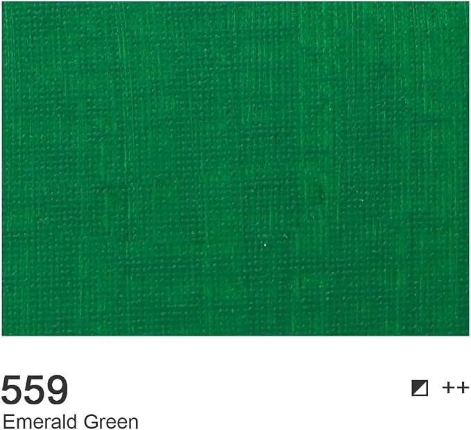 AUREUO Emerald Green Acrylic Paint, 4 Fl Oz / 120ml Single Tube, Rich Pigment - Image 2